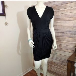 Stella McCartney Little Black Draped Dress US sz 6